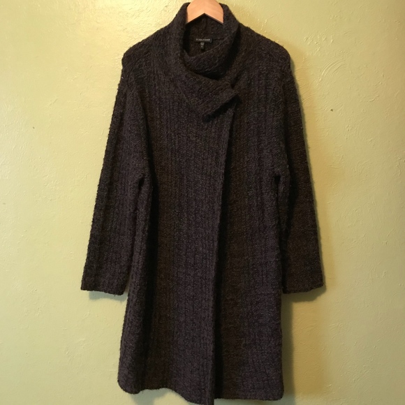 Eileen Fisher Long Sweater Coat 